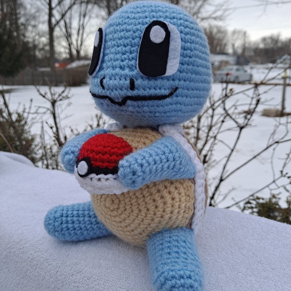 Pokemon Squirtle Amigurumi (Crochet Toy)